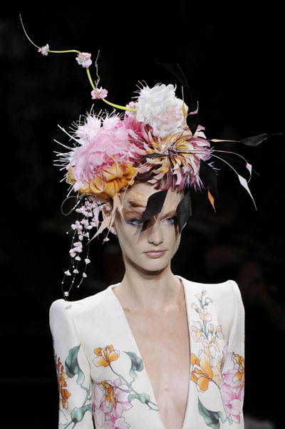 Giorgio Armani's Haute Couture fashion show