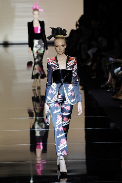 Giorgio Armani's Haute Couture fashion show