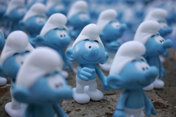 Photocall for the film 'The Smurfs'