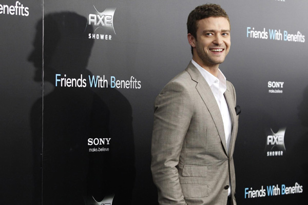 NY premiere of 'Friends With Benefits'