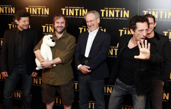 Photocall for 'The Adventures Of Tintin'