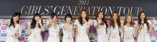 Girl's Generation perform in Seoul