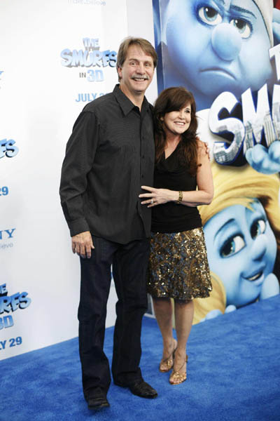 Katy Perry attends NY premiere of 'The Smurfs'