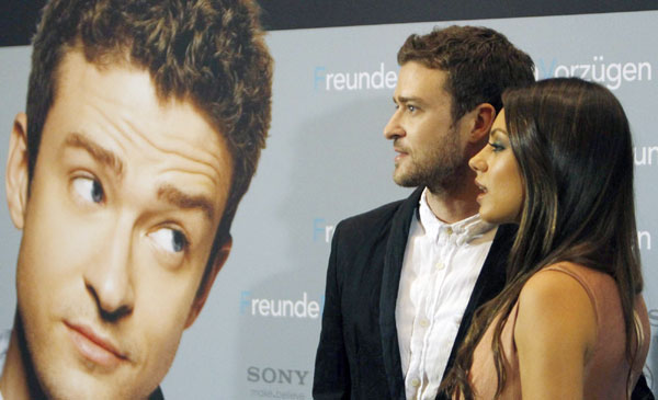 Promotion of 'Friends with Benefits'