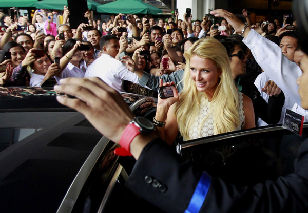 Paris Hilton visits Manila