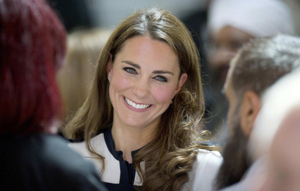 William and Catherine visit Summerfield Community Centre