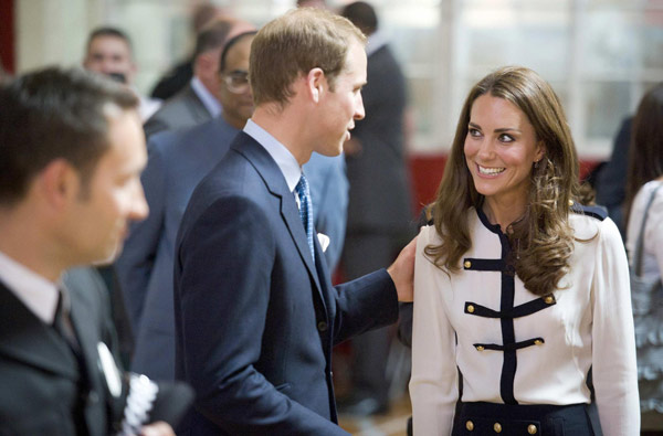 William and Catherine visit Summerfield Community Centre