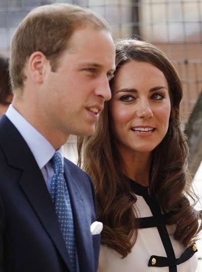 William and Catherine visit Summerfield Community Centre