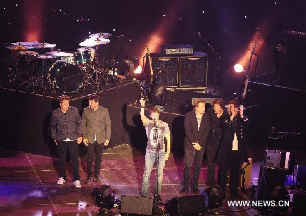 James Blunt performs in Beijing