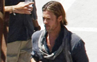 The filming of zombie movie 'World War Z'