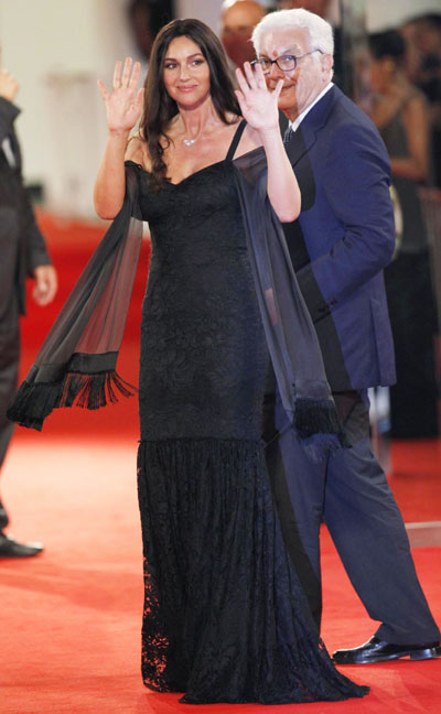 Monica Bellucci in Venice for 'Un Ete Brulant'