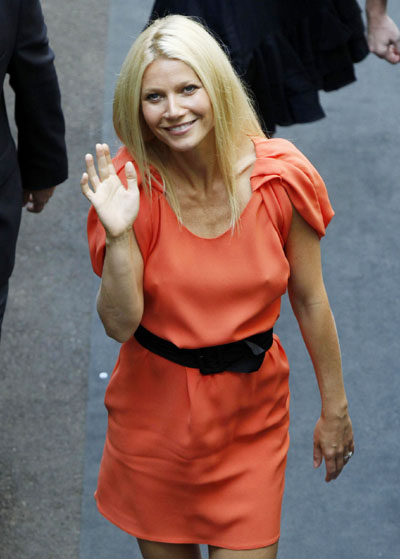 Paltrow of 'Contagion' arrives at Venice Film Fest