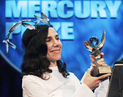 PJ Harvey wins UK's Mercury Prize for best album