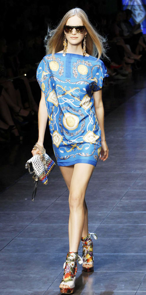 D&G Spring/Summer 2012 women's collection