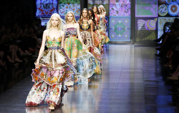 D&G Spring/Summer 2012 women's collection