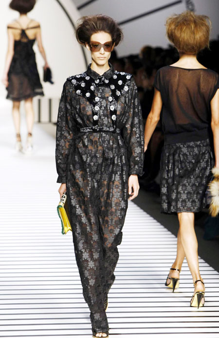 Fendi Spring/Summer 2012 women's collection