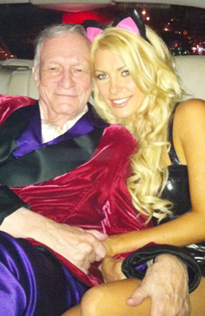 Hugh Hefner's sexy start with Crystal