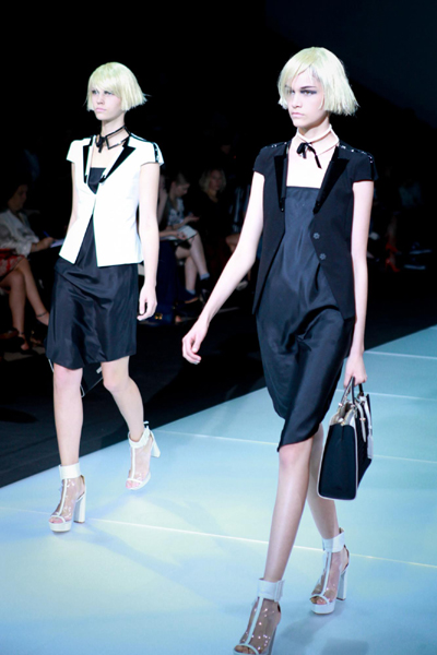 Emporio Armani Spring/Summer 2012 women's collection