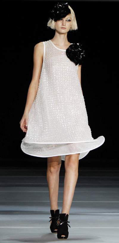 Emporio Armani Spring/Summer 2012 women's collection