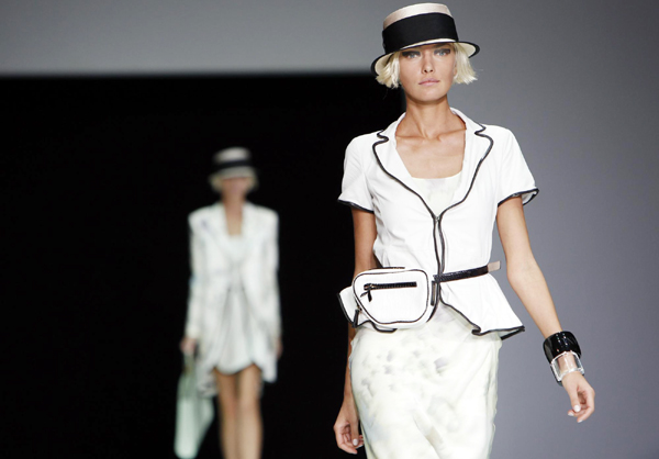 Emporio Armani Spring/Summer 2012 women's collection