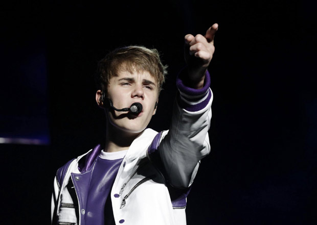 Justin Bieber performs his 'My World Tour' concert in Mexico City