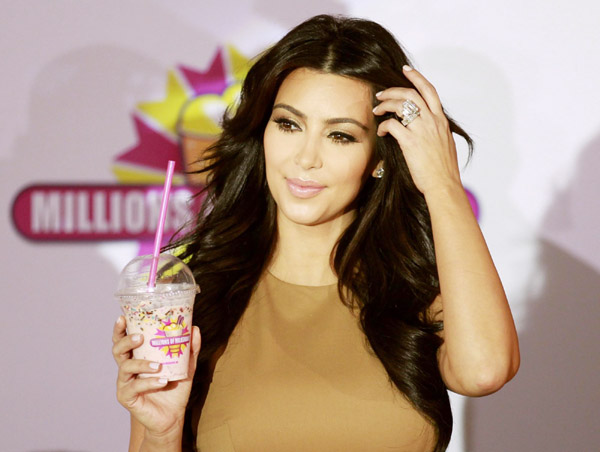 Kim Kardashian launches milkshake bar
