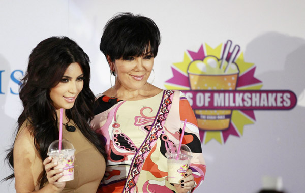 Kim Kardashian launches milkshake bar