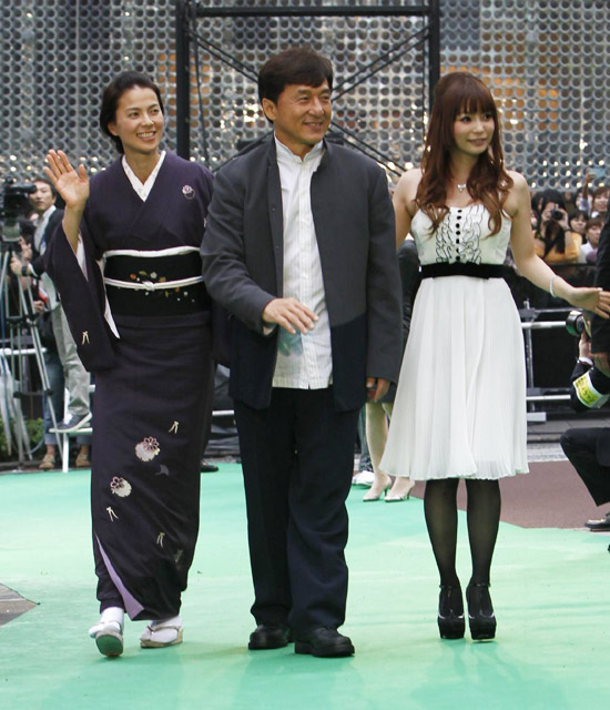 Jackie Chan attends 24th Tokyo International Film Festival