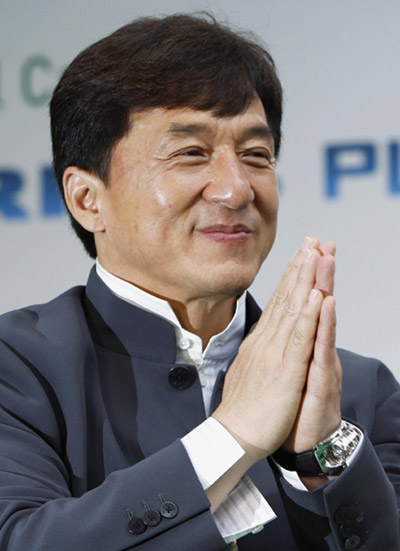 Jackie Chan attends 24th Tokyo International Film Festival