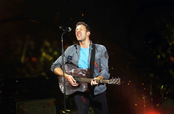 Coldplay presents new album 'Mylo Xyloto'