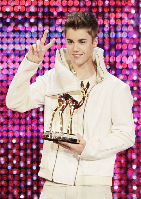 Justin Bieber, Lady Gaga get Bambi media awards