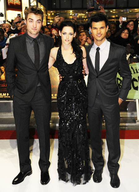 'The Twilight Saga: Breaking Dawn' premieres in London