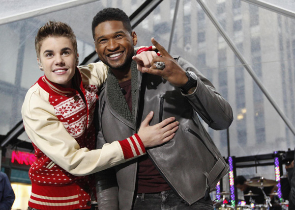 Justin Bieber performs on 'Today' show