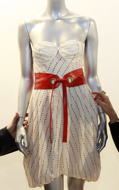 Hepburn, Taylor and Winehouse's dresses on auction