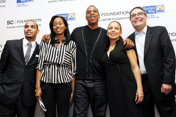 Jay-Z gives back