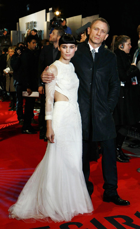 'The Girl with the Dragon Tattoo' premieres