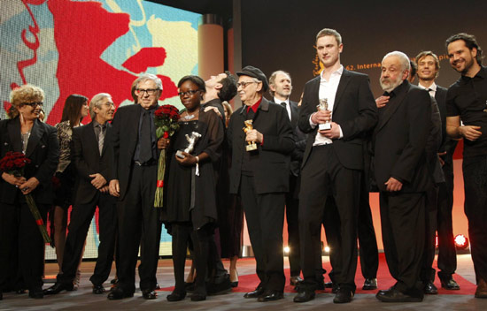 Awards ceremony of 62nd Berlinale International Film Festival