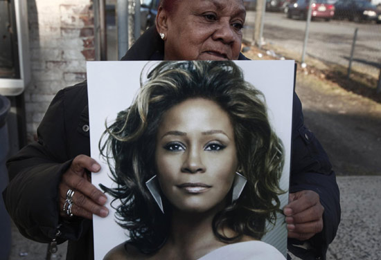 Funeral for Whitney Houston at New Hope Baptist Church in Newark