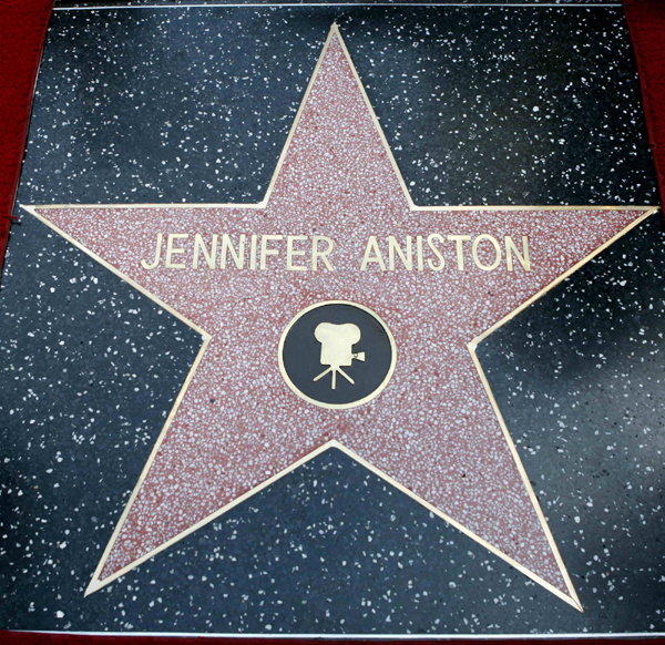 Aniston gets her own star
