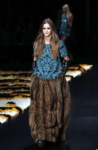 Roberto Cavalli 2012 Autumn/Winter