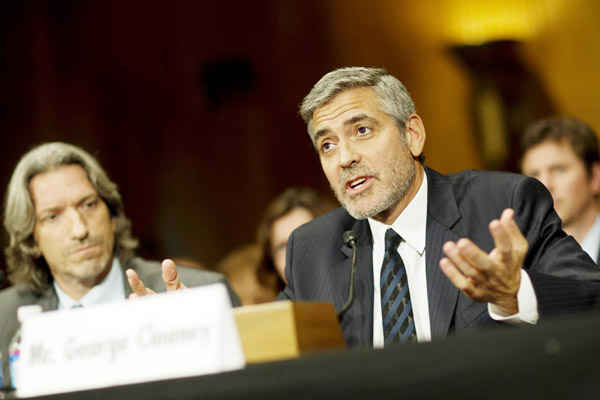 George Clooney attends State Dinner