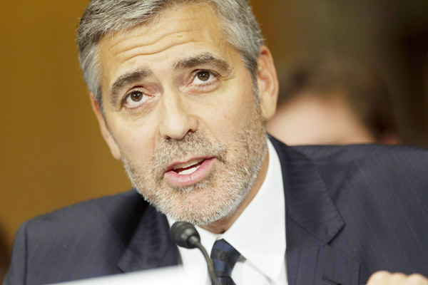 George Clooney attends State Dinner