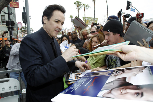 Cusack's star unveiled on Walk of Fame in Hollywood