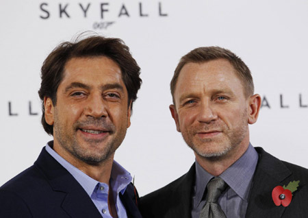 New James Bond film 'SkyFall' started