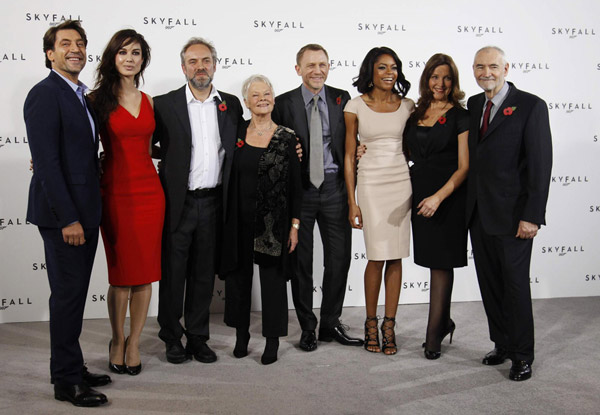 New James Bond film 'SkyFall' started