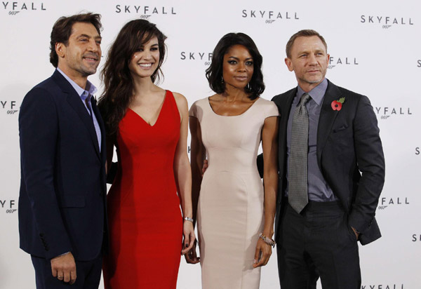 New James Bond film 'SkyFall' started