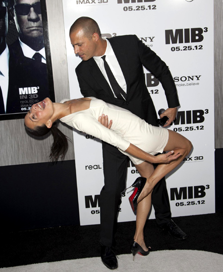 'Men in Black' premieres in New York