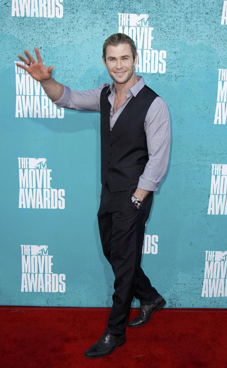 Celebrities attend 2012 MTV Movie Awards in Los Angeles