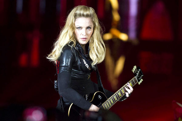 Madonna's MDNA world tour in Berlin