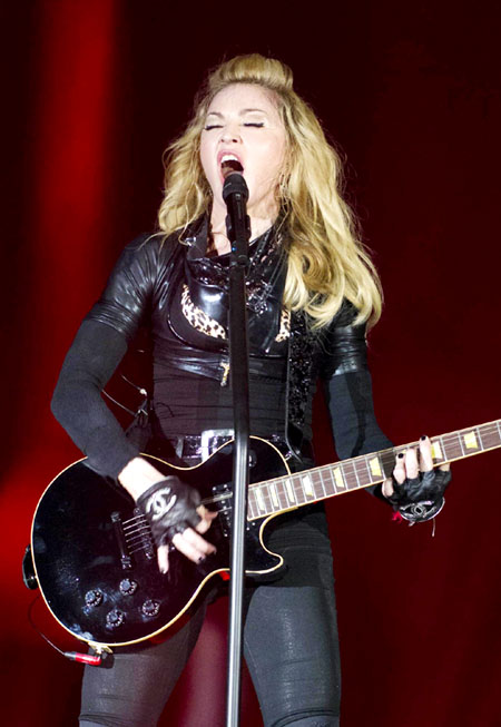 Madonna's MDNA world tour in Berlin